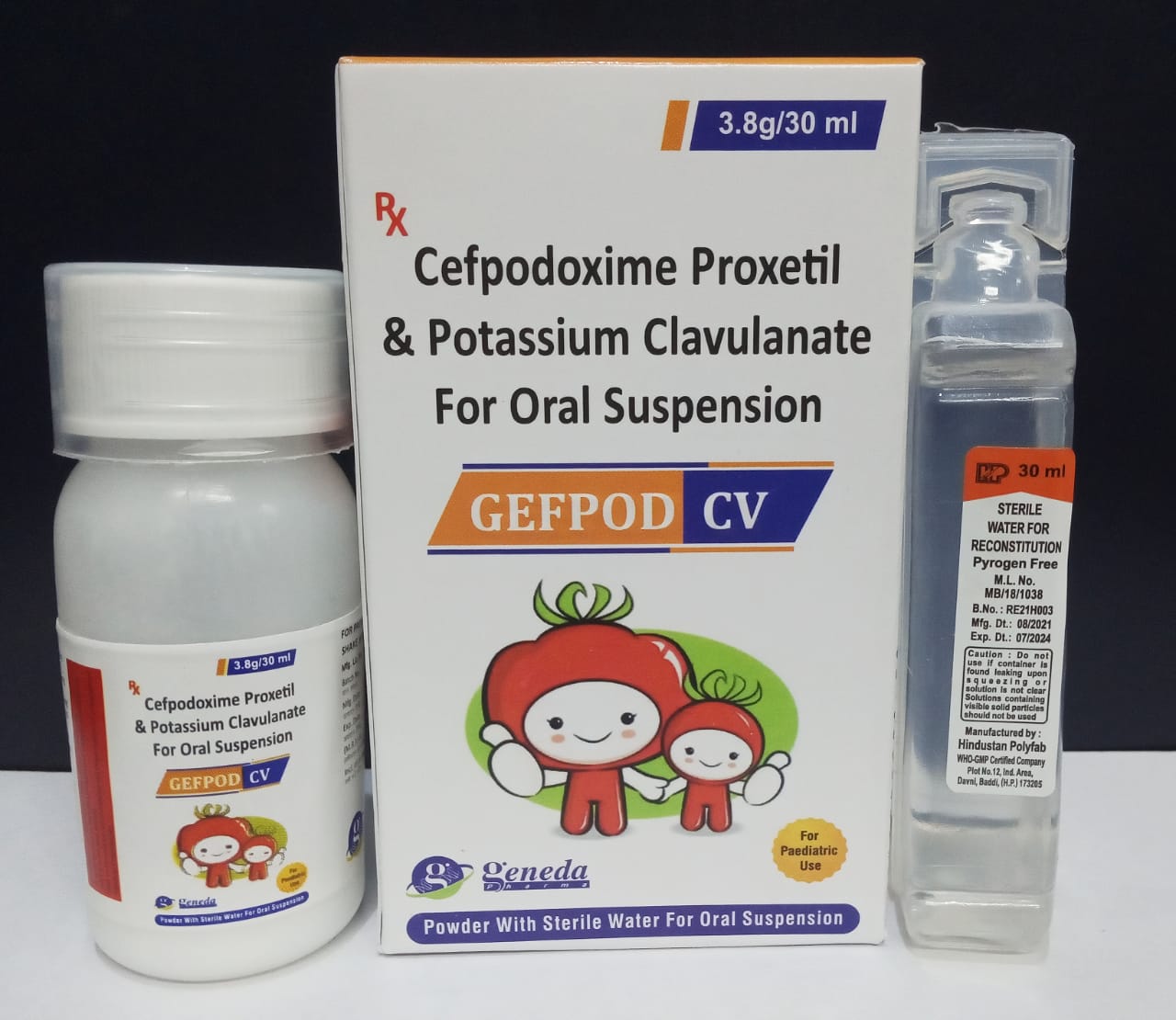 GEFPOD CV DRY SYP